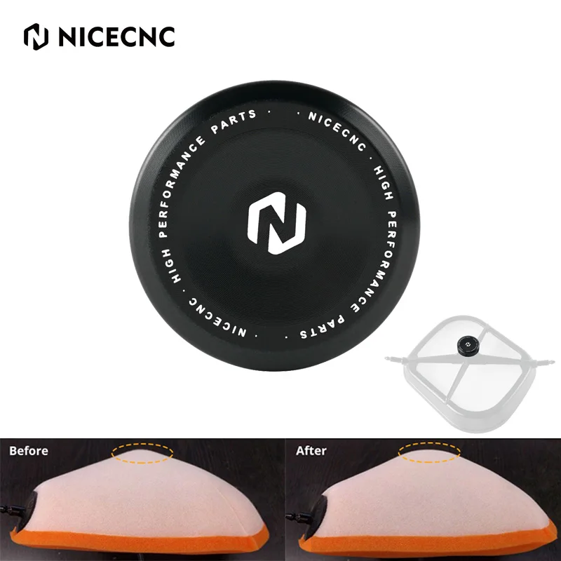 NiceCNC Motorcycle Air Filter Disc Protection Cover For Husqvarna 125 200 250 300 350 400 450 501 TE FE TC FC TX FX 2017-2022