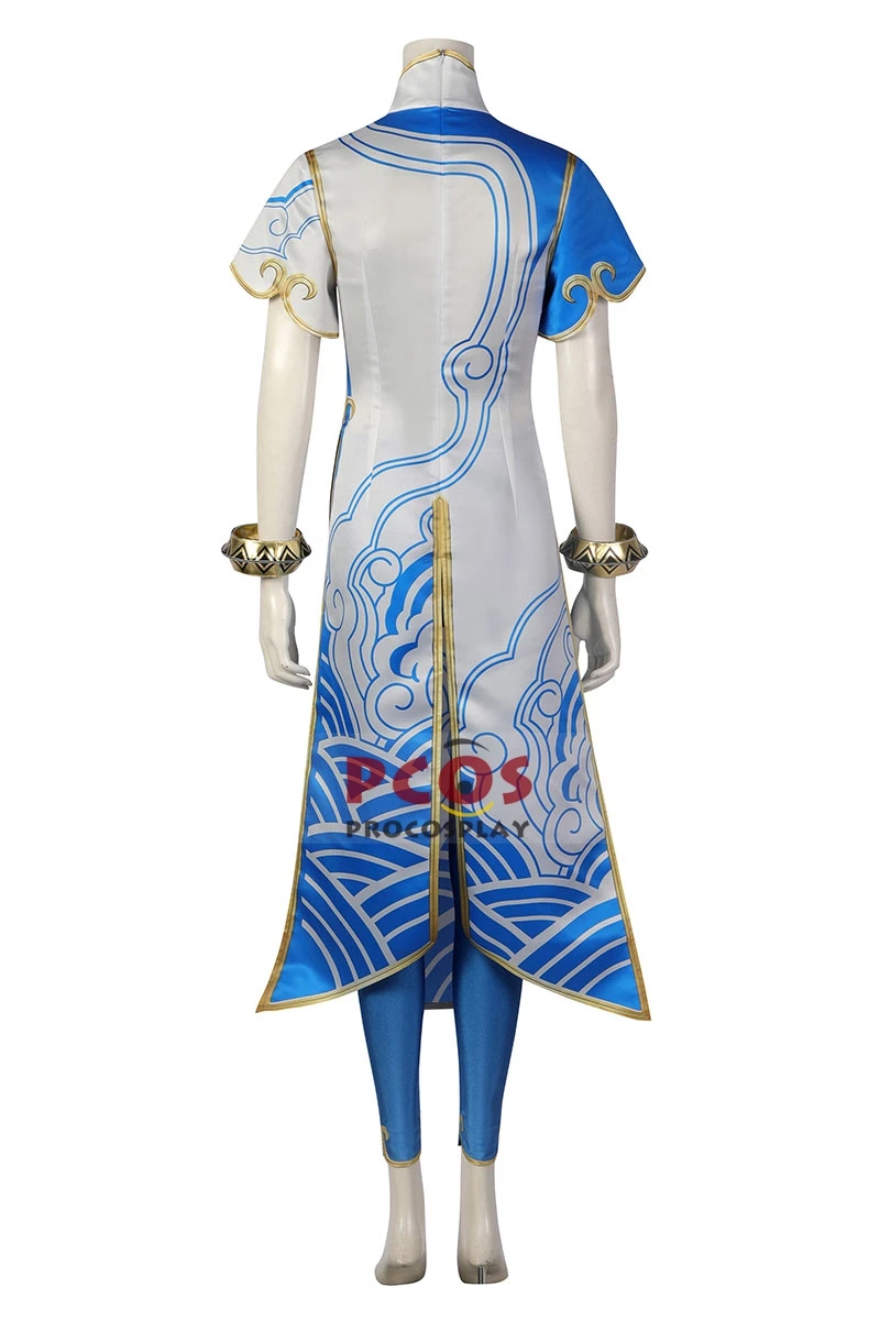 Game SF Chun-Li Cosplay Costume for Women Girls Chun Li Cheongsam Cute Carnival Party Show Costumes C03020