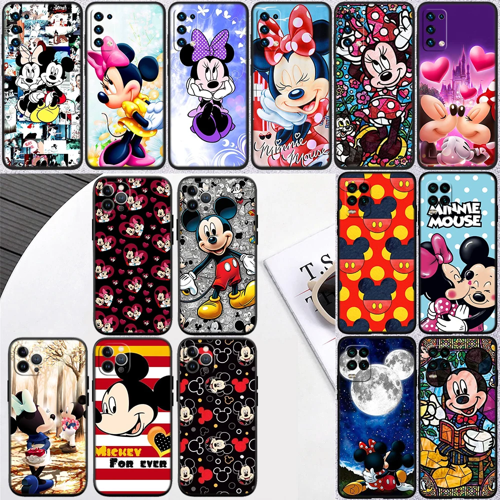 ED28 Mickey Minnie Mouse Phone Case for Motorola Moto Edge 60 60s 70 G86 G56 G54 E14 G04S G45 G54 G64 Pro Power Neo Fusion view 2