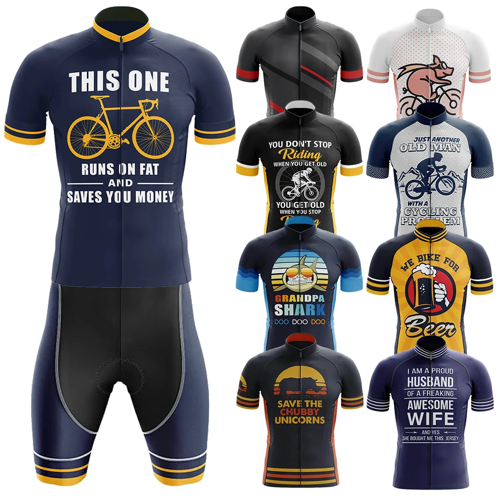 

Потрясающая жена, одежда для велоспорта, Mtb, мужская одежда, профессиональная рубашка, шорты, мужской джемпер, летний велосипедный трикотаж, нагрудник для мужчин