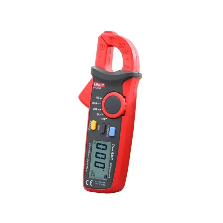 UNI-T UT210B True RMS 200A AC Mini Clamp Meters Ammeter w/ NCV Bac