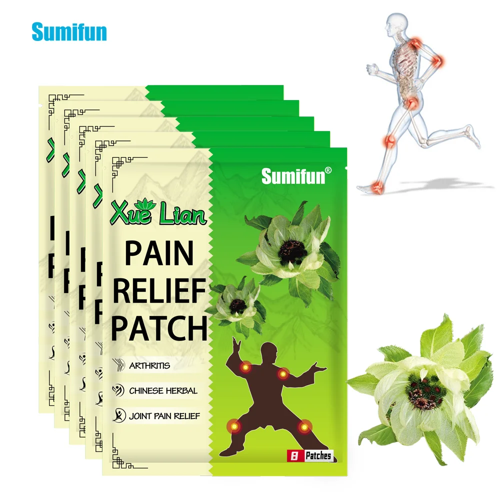 

16/24/40Pcs Sumifun Pain Relieve Patch Rheumatoid Arthritis Lumbar Analgesic Sticker Muscle Joints Sprain Health Care Plaster