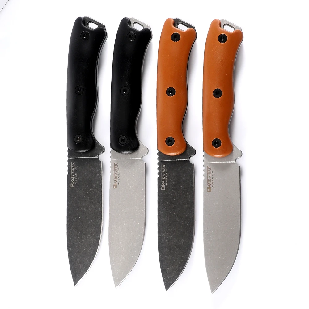 Fixed Blade Knife DC53 Steel Blade, G10 Handle Full Tang Fixed Fixed Fixed Knife for Work Camping Hunting