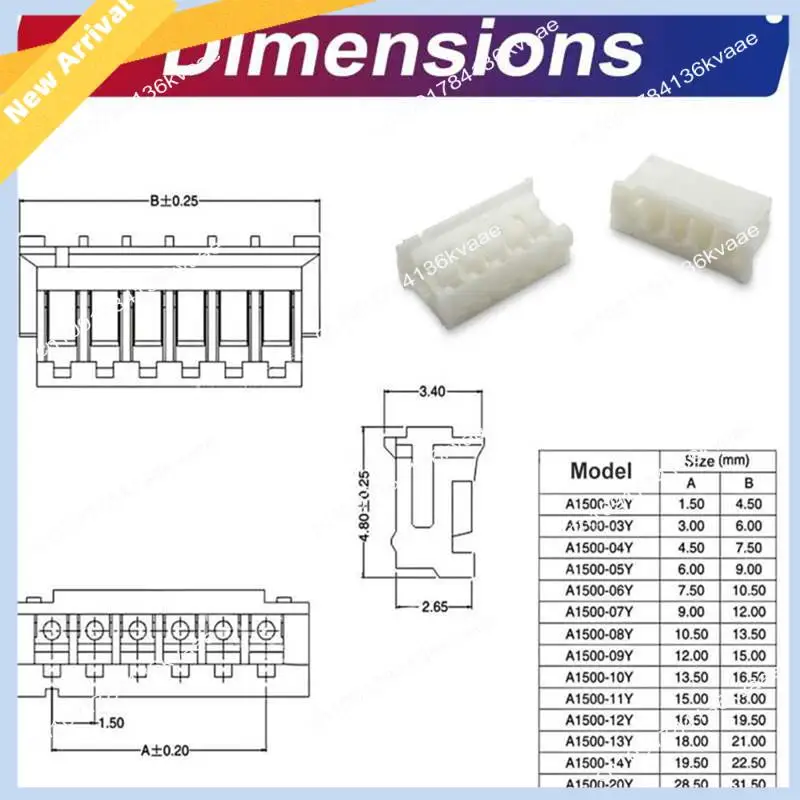 M01K ZH1.5MM Connector Socket Kit With Pre-Crimped Cable Wire 2/3/4/5/6/7/8/9/10P Connector For DIY Electronic Kit