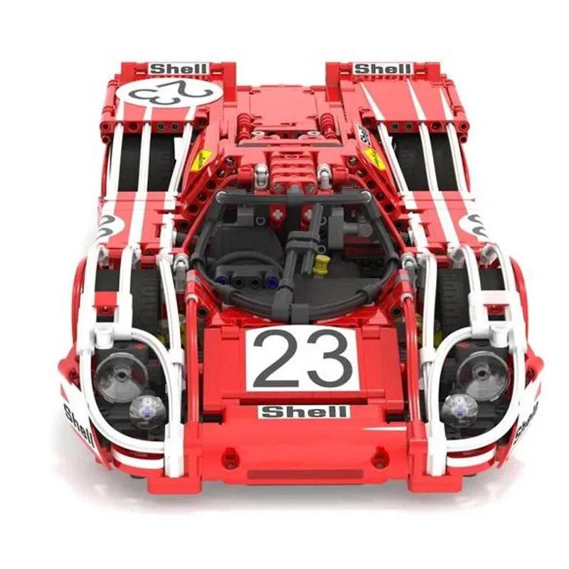 New MOC-32980 917K No.23 Le Mans Supercar Racing Car Model Technical Building Block Educational Toys for Boys Birthday Gifts