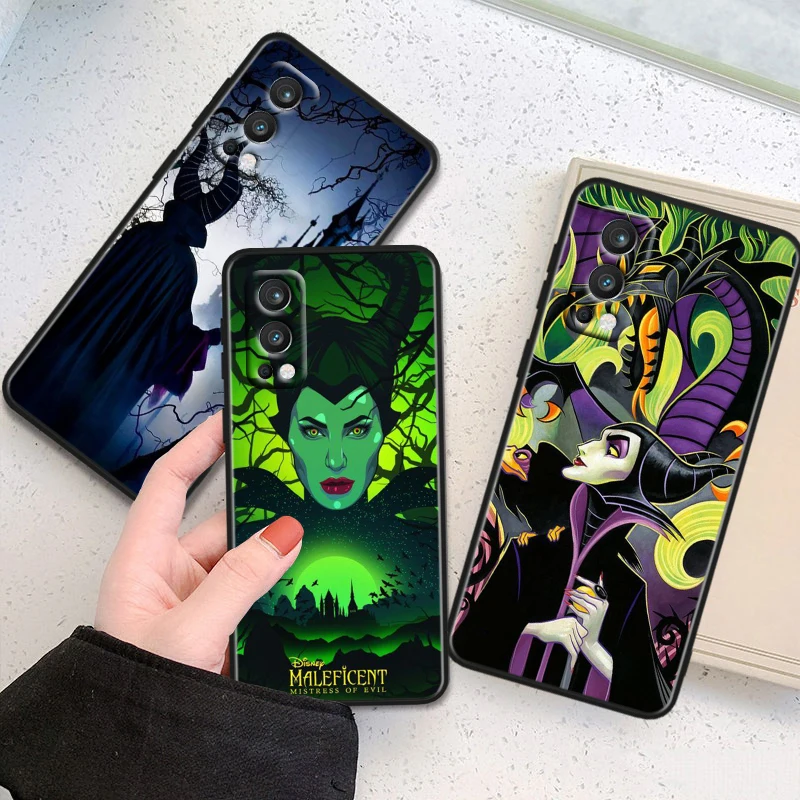 Disney Poison Queen Cool For OnePlus 11 10T 10R 9R 8T 7T Nord N300 N200 N100 2T CE2 Lite N20 N10 Pro Black Soft Phone Case