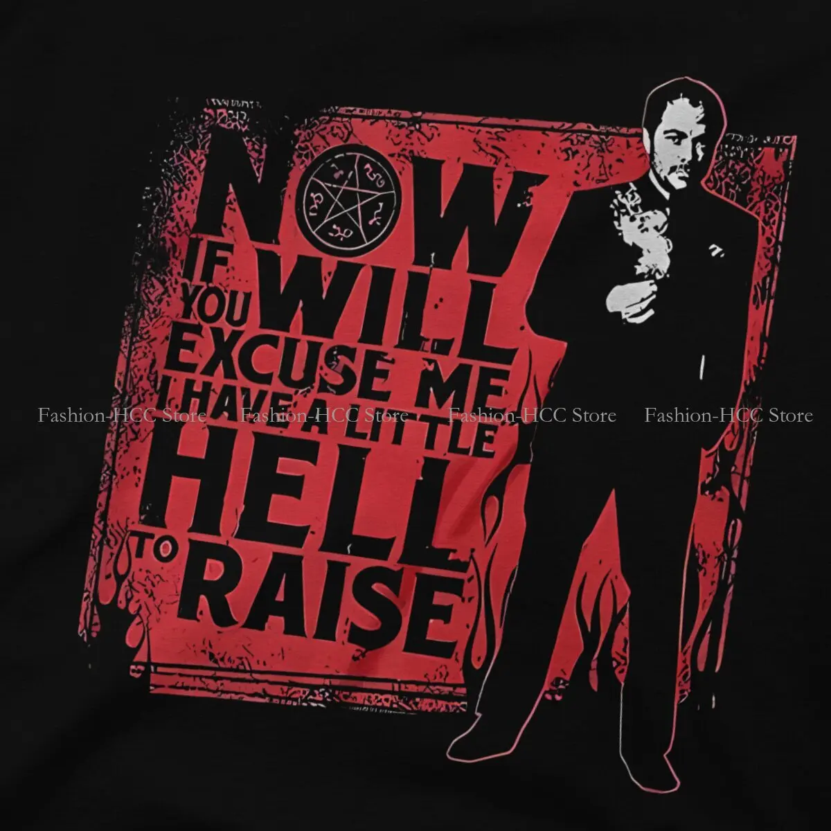 Now If You\'ll Excuse Me Special TShirt Dean Winchester Supernatural Comfortable Hip Hop Gift Clothes T Shirt Short Sleeve