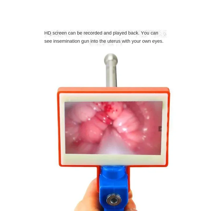 Professional Pet Artificial Insemination Gun Dog Sheep Cow Visual Endoscope Veterinary Equipment for Animal Reproduction