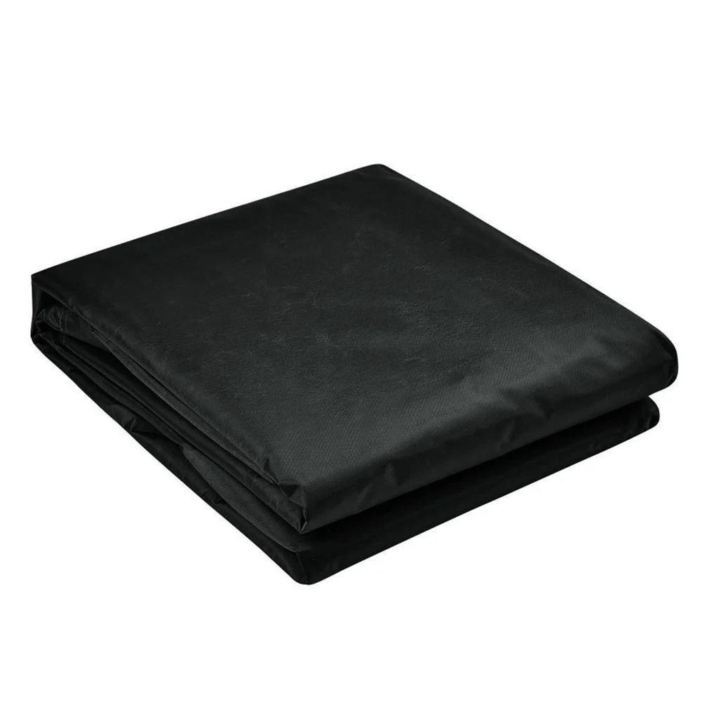 

A67K-Outdoor Deck Box Cover With Zipper Waterproof Garden Storage Box Cover Patio Storage Container Protective Cover