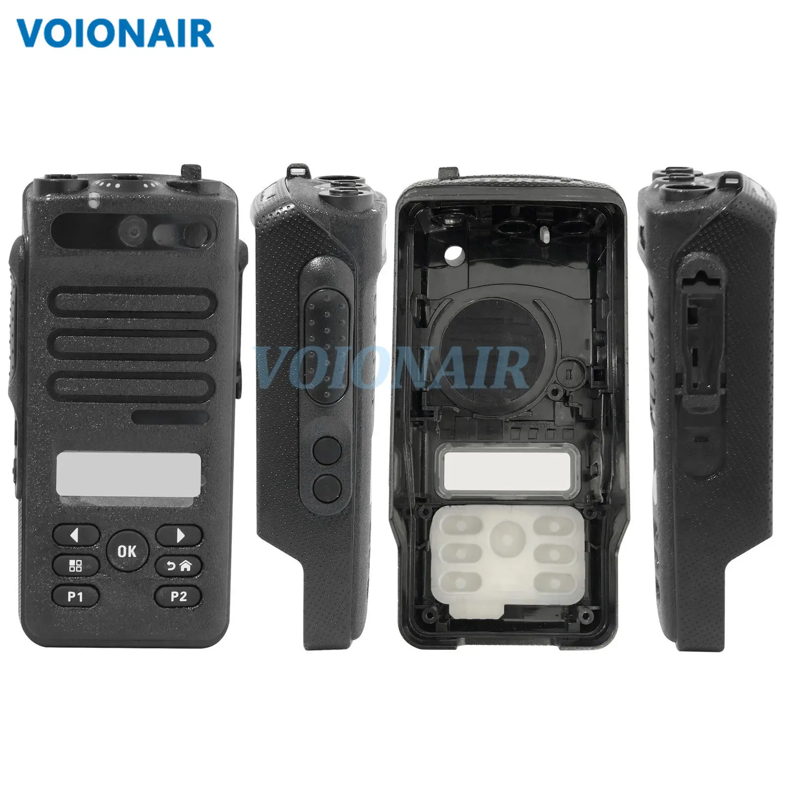 VOIONAIR Walkie Talkie Repair Kit Case Housing Cover For XIR P6620 DEP570 XPR3500 Portable Two Way Radio Replace PMLN5810