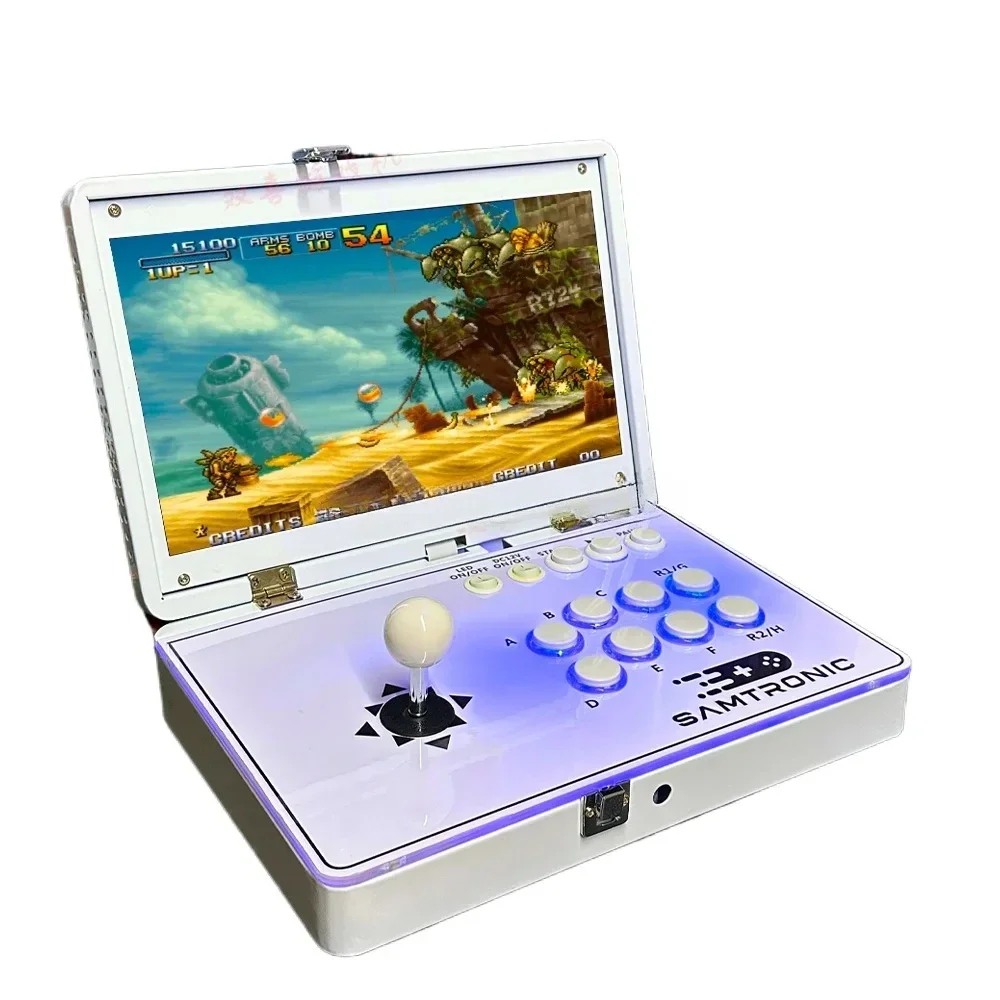 Arcade Outdoor Fighting Home Rocker Game Machine Nostalgic Desktop Portable Folding Double Integrated Moonlight