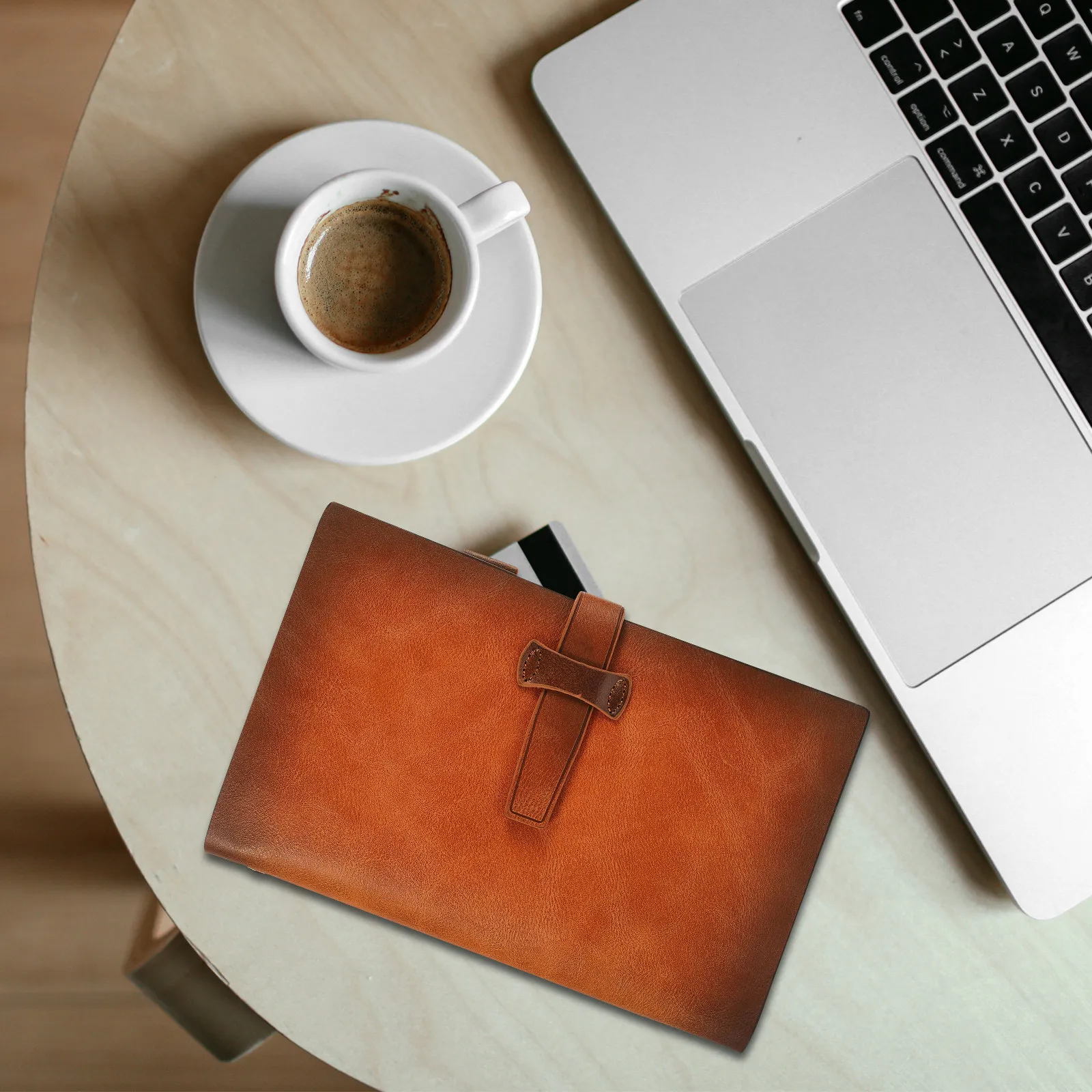Journal Vintage Loose Leaf Notebook Retro Copper Buckle Rounded Corner Writing Book Multipurpose Travel Diary Sketching
