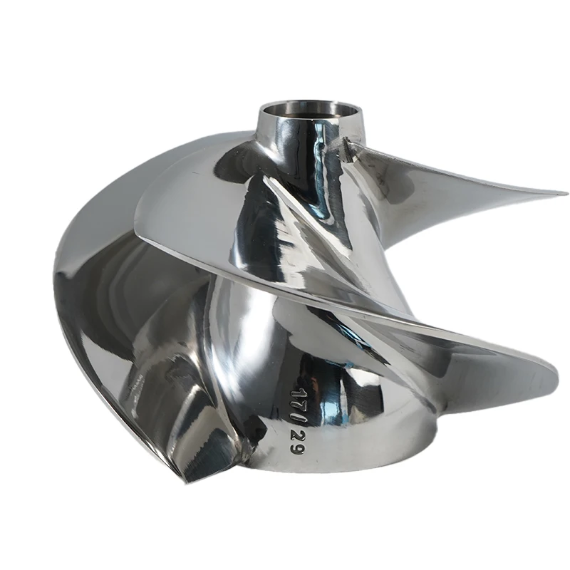 

Raw R-12X/F-12X/F-12X GPScape H17-29 Jet Ski Impeller 155mm Pump Diameter Marine Impeller 3-Blade Polished