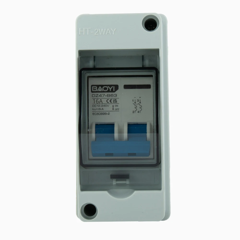 Hot Sale Practical Brand New Circuit Breaker Isolation Box 18*5.5cm Waterproof Circuit Protection Combiner Box
