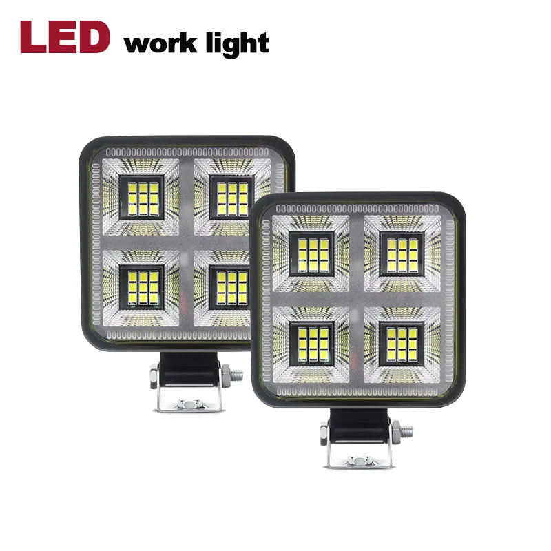 

Truck Led Light Square Headlights For Tractor Auto Car Vehicle 4x4 Off Road Barra Work Driving Light 12V 24V Auxiliary Lights