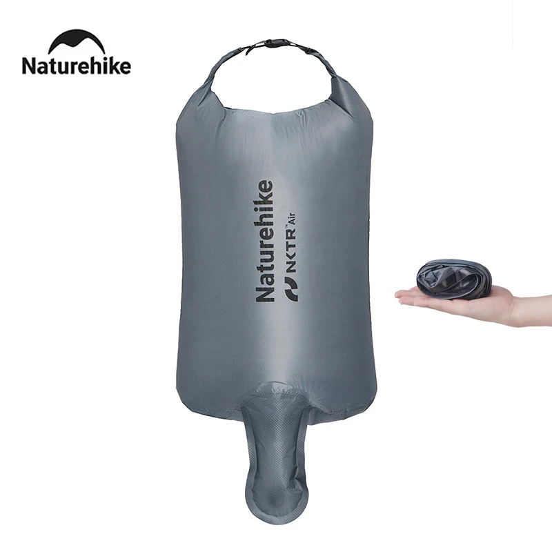 Naturehike 2024 Nieuwe Opblaasbare Tas Ultralichte Snelle Inflatie Voor Kampeermat Opvouwbare Draagbare Waterdichte Outdoor Camping Airbag