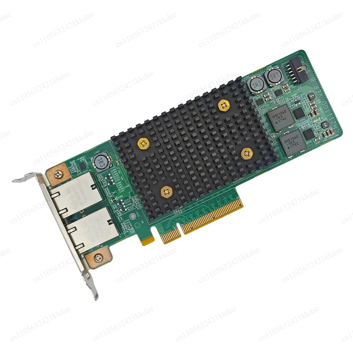 X540-T2 PCIe x8 Dual RJ45 10Gbps Port Ethernet Network Card CN2M01ITGD X540T2 for Server NAS Desktop, good condition