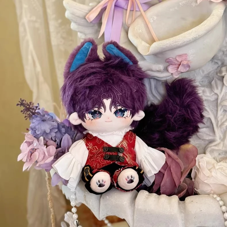 

Love and Deepspace Rafayel 20cm Kawaii Anime Plush Doll Body Dress Up Clothes Plushies Stuffed Toys Figures Gift