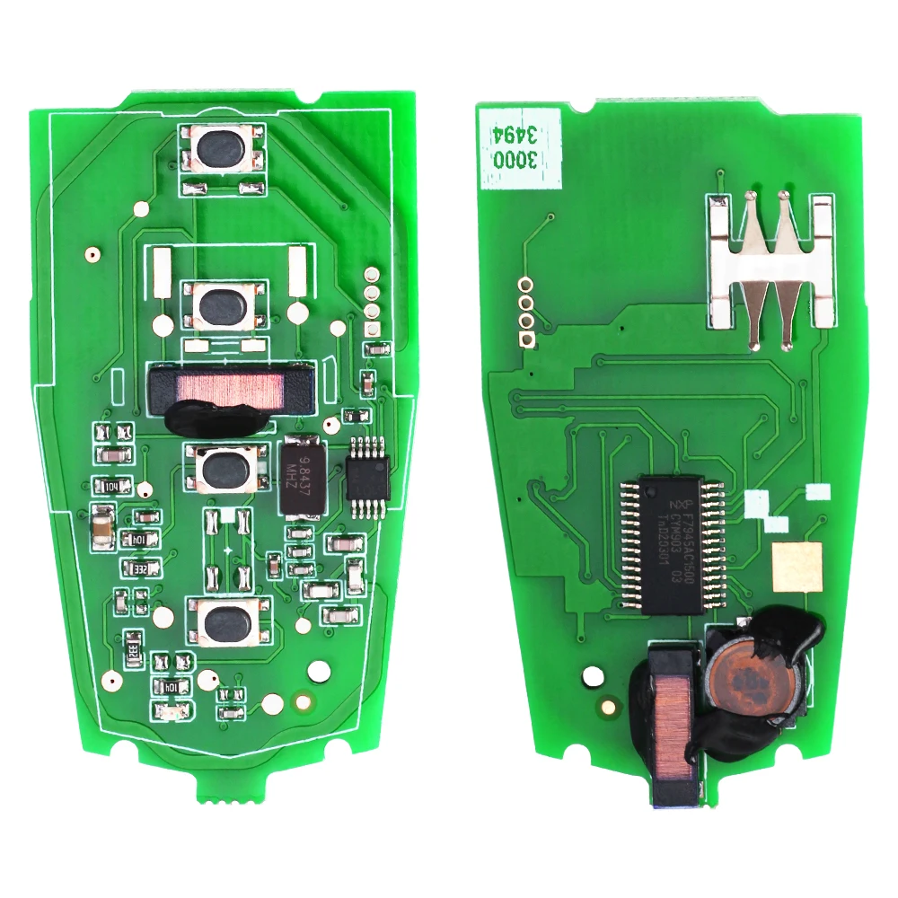 DIYKEY 95440-2K300/95440-3W100 Fob Smart Remote Key Keyless 315MHz for Hyundai Elantra Genesis Coupe Kia Sportage Soul Forte