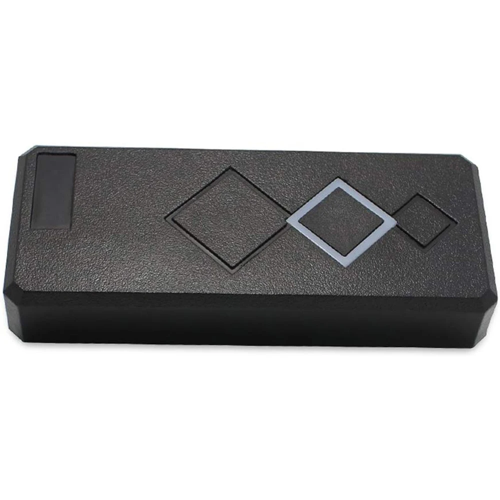 Leitor de cartão impermeável com indicadores LED, RFID EM ID Card Access Control, Wiegand 26, 34, 125kHz, 13.56MHz