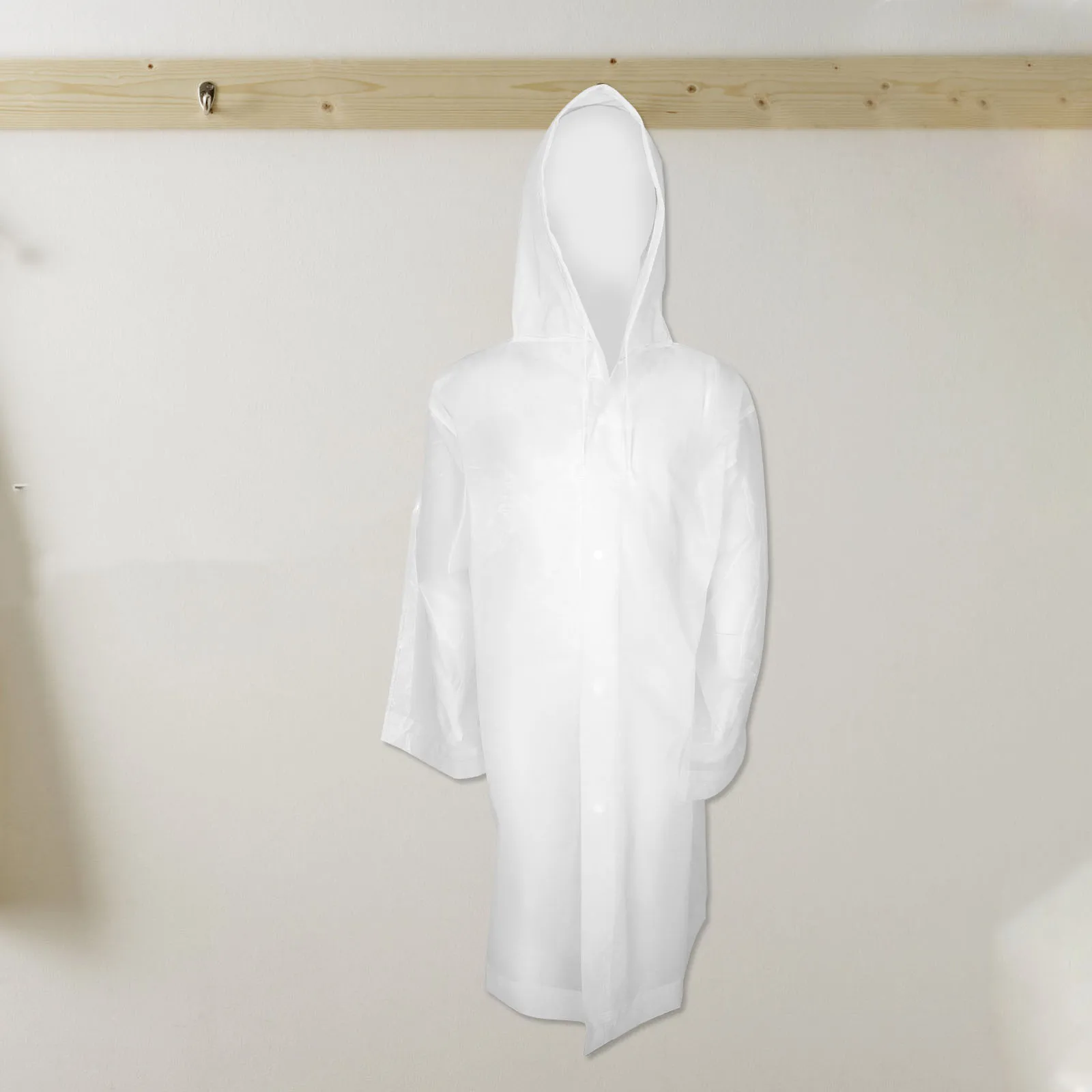 

3pcs Kids Rain Gear Adjustable Hood Raincoats Eva Reusable Weather Protection Lightweight Durable Waterproof Jacket Portable