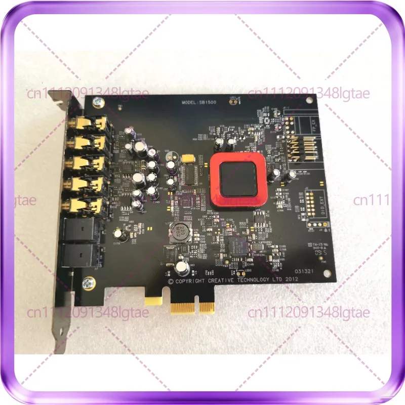 Used For Innovative SB1500 ASIO Headphone Amplifier Fiber Dolby DTS Sound Card