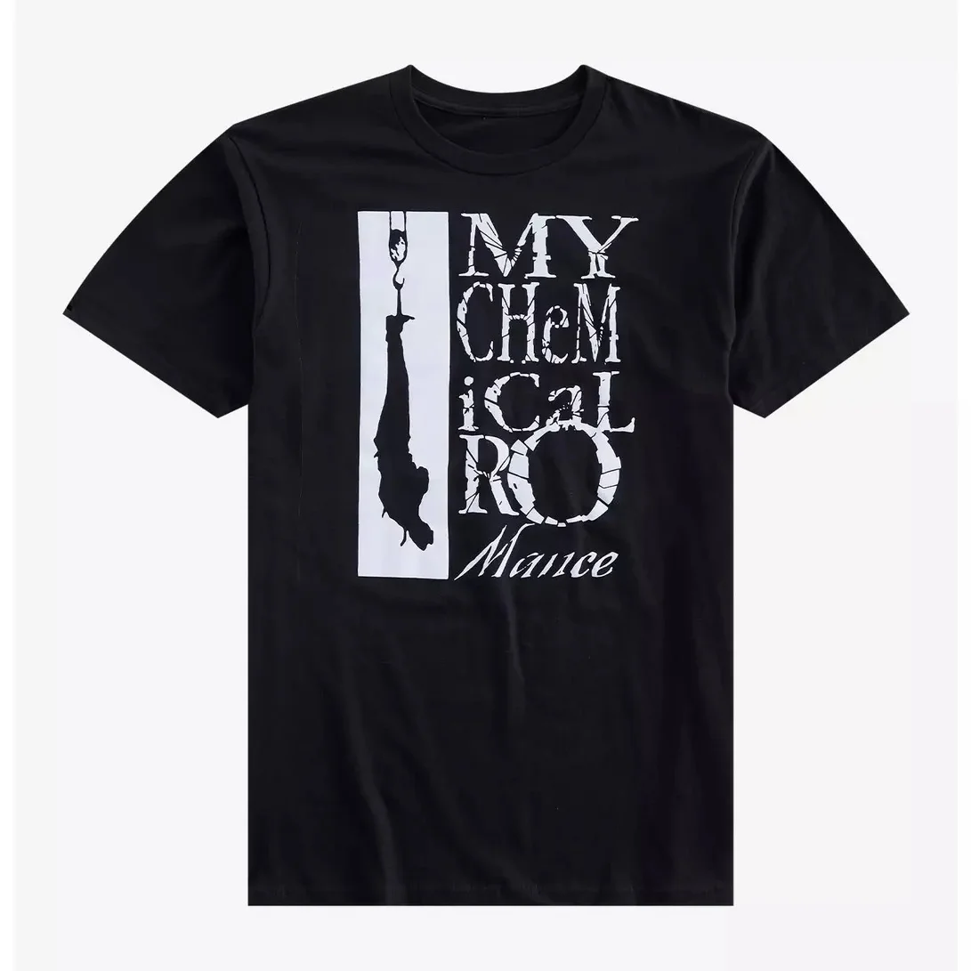 My Chemical Romance Killjoys Band T-Shirt Baumwolle Grafik-T-Shirt Herren Damen Sommer Streetwear – Detail 6