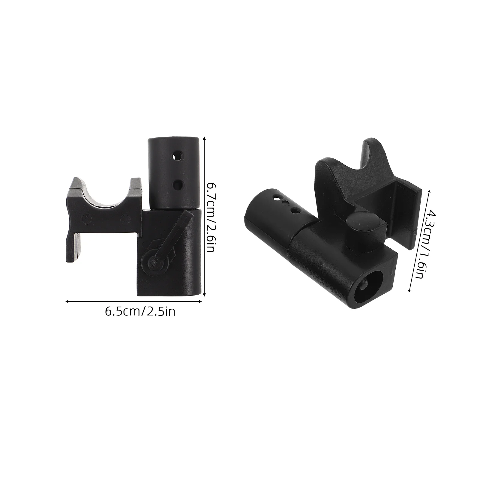 1 زوج ملحقات الكراسي المتحركة الكهربائية مسند الذراع تصاعد قوس آمن انفصال الإصدار رافعة لكرسي الطاقة العالمي #3