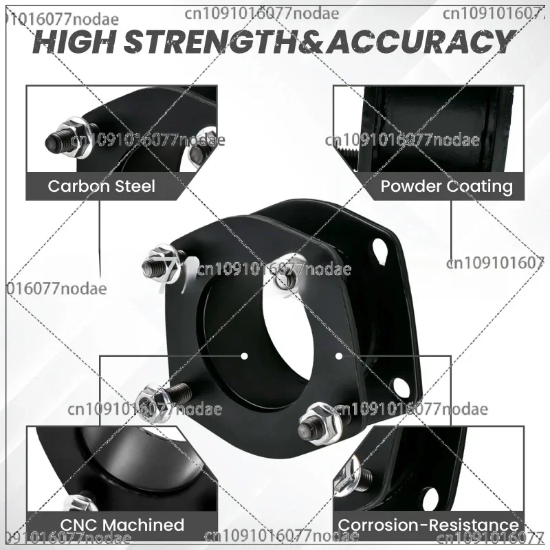 2-Inch Front and Rear Lifting Kit Limited 2005-10 for 05-10 Grand Cherokee WK Commander XK