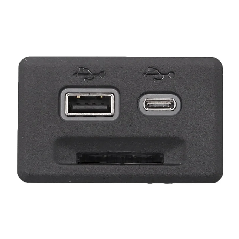 

OB-Car Center Console USB SD Card Port USB Hub For Cadillac CT6 XT4 XT6 XTS Silverado Blazer GMC Sierra 1500