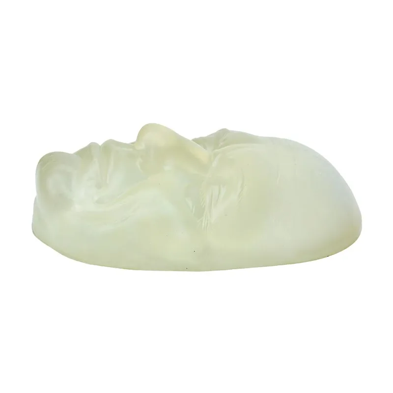 Simulated Transparent Head Injection, Suturing, Cosmetic Injection, Filling, Practice, Facial Fine-tuning Model