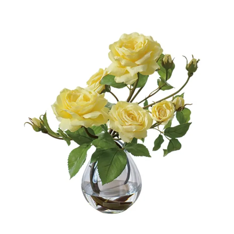

Realistic indoor/outdoor artificial flowers large floor plants