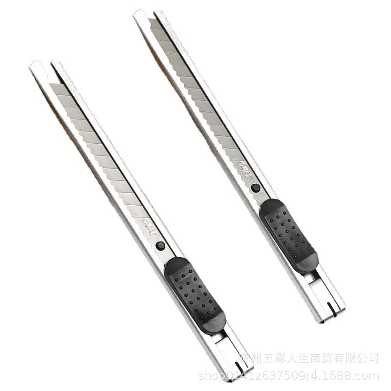 

Office metal shell alloy steel utility knife 9mm paper cutter