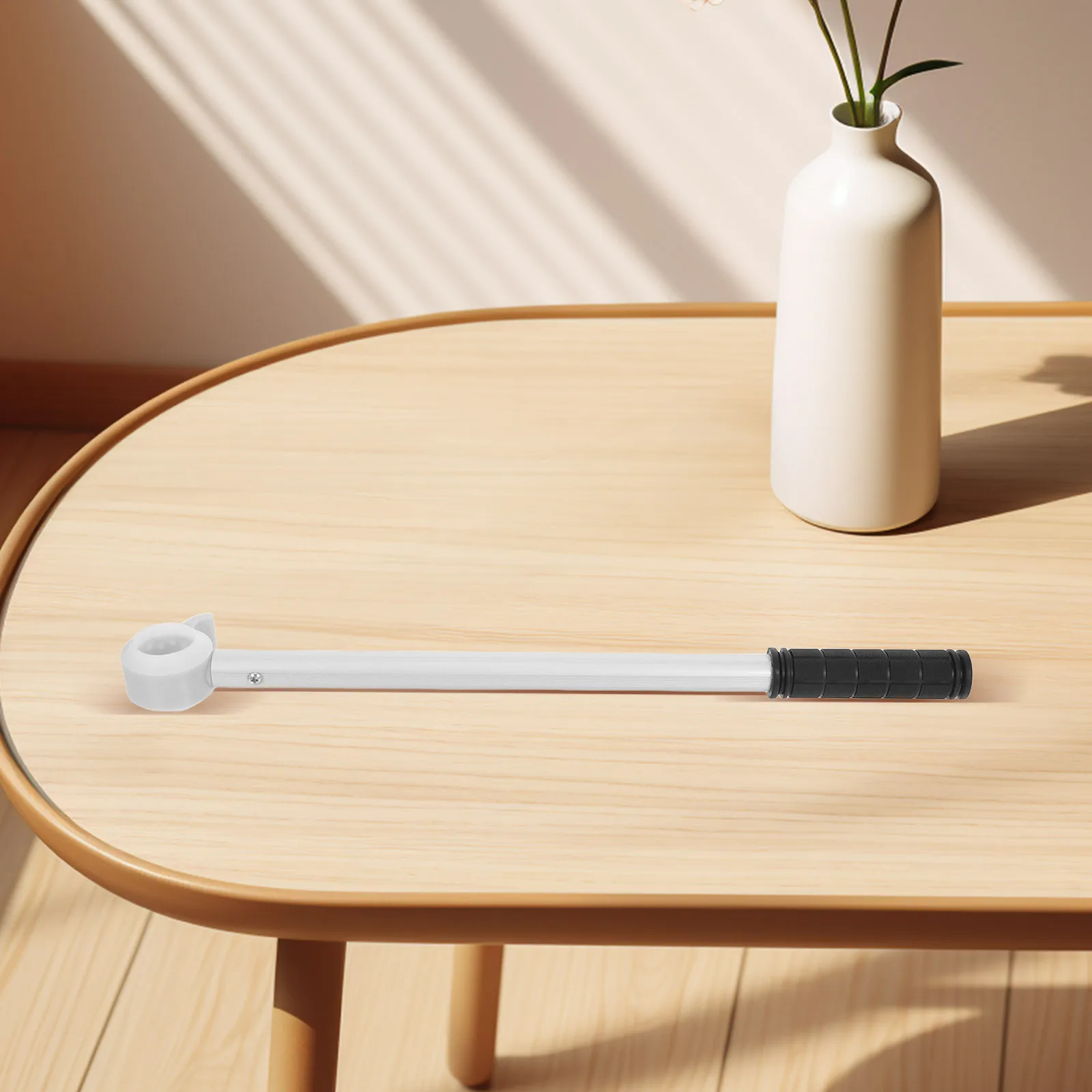 

Q Shaped Metal Window Opener Rod Hook Easy Operation High Windows Bedroom Living Room Kitchen School Long Tool