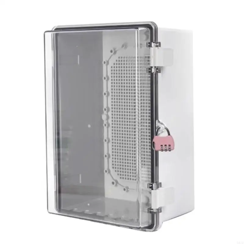 581E Weatherproof Lockable Power Outlet Case Electrical Case For Exterior Use Camping