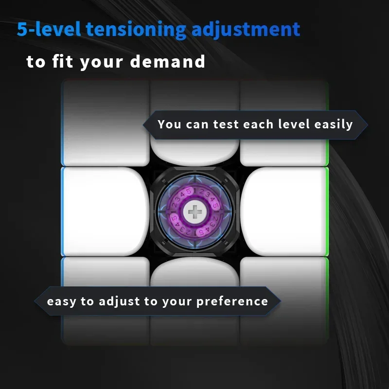 [Picube] DianSheng MS3X แม่เหล็ก DIY Maglev Magic Cube 3x3 แม่เหล็ก Rubix Professional 3x3x3 ความเร็วปริศนาเด็ก Fidget ของเล่น