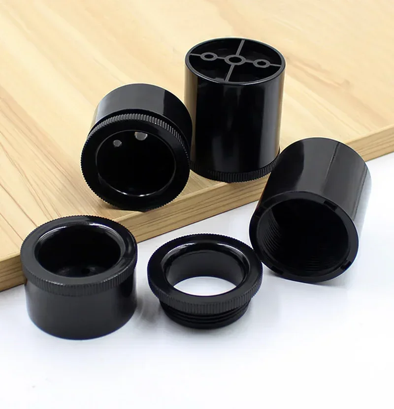 4pcs Cabinet Feet ABS Plastic Adjustable Leg Round Sofa Accessories Furniture Cabinet Legs Coffee Table Replacement Hardware image 4
