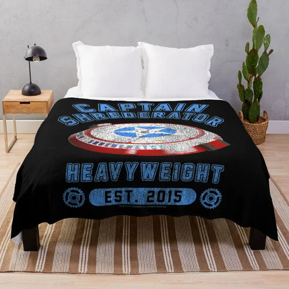 

Robot Combat Television - Vintage Show Throw Blanket Furry Designers wednesday Blankets