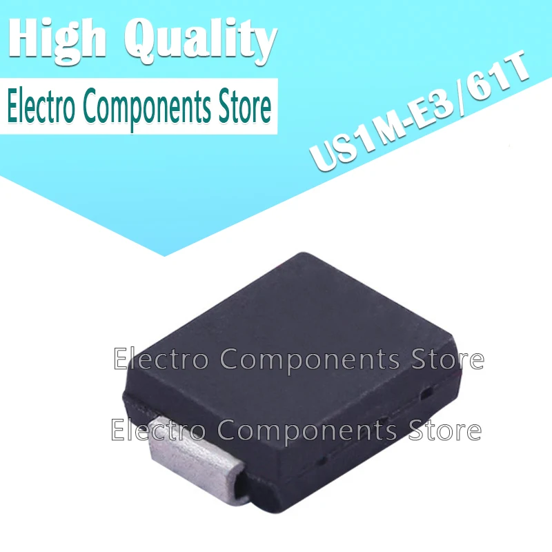 10Pcs/Lot US1M-E3/61T (Marking UM) UM SMA Ultrafast Recovery Diode Chip