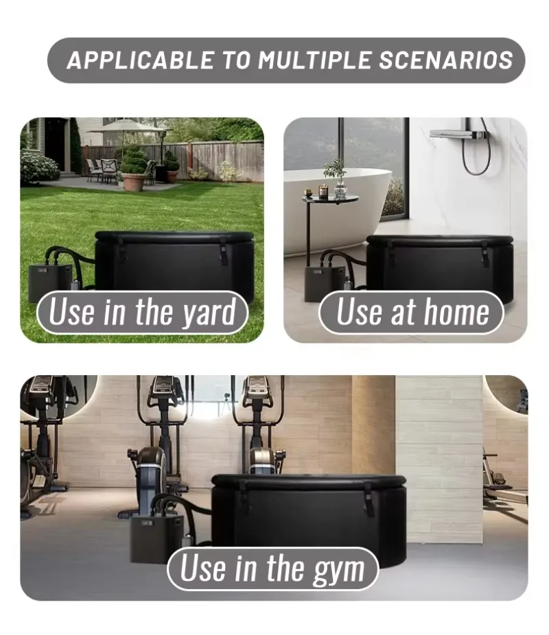 0,5 л.с. Wi-Fi функция водяного охлаждения портативный холодный погружной ледяная ванна охладитель воды для ванны