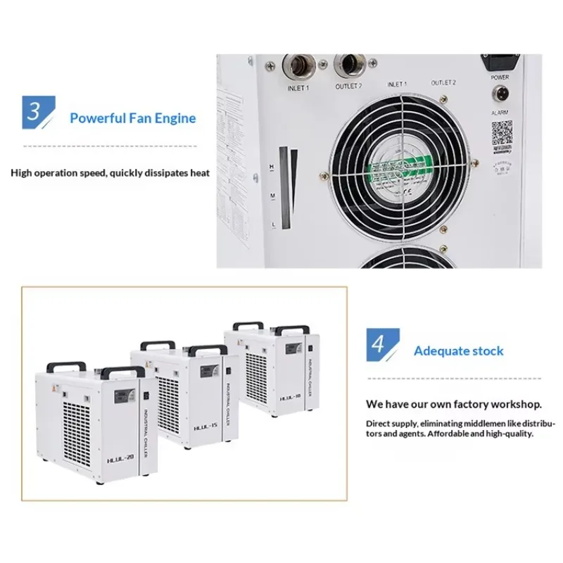 

Industrial Compressor Recirculating Chiller for UV Laser High Productivity RS485 Supported Smart Control