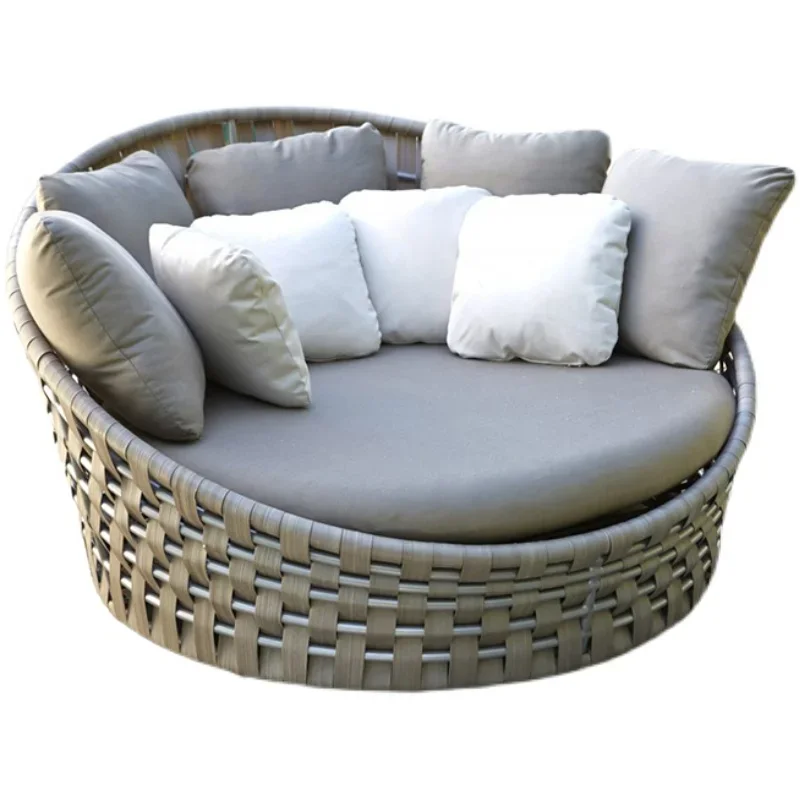 

Vine bed, courtyard, garden, hotel, swimming pool, hot spring, soup, rest, leisure, rattan chairs outdoor furniture Economically
