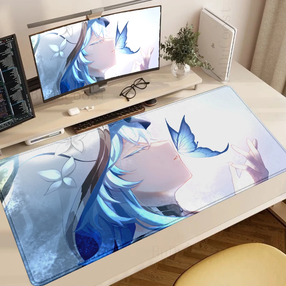 Wuthering Wave The Shorekeeper Anime electronic sports Rubber Mouse pad Lock edge Computer Office XXL HD Printing Desk Mouse Pad