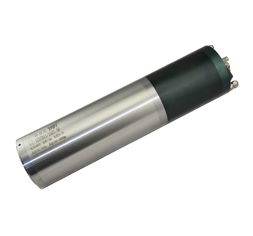 7.5kw 11000rpm/15000rpm 550HZ/900HZ BT40 Water Cooled Atc Spindle For CNC Router