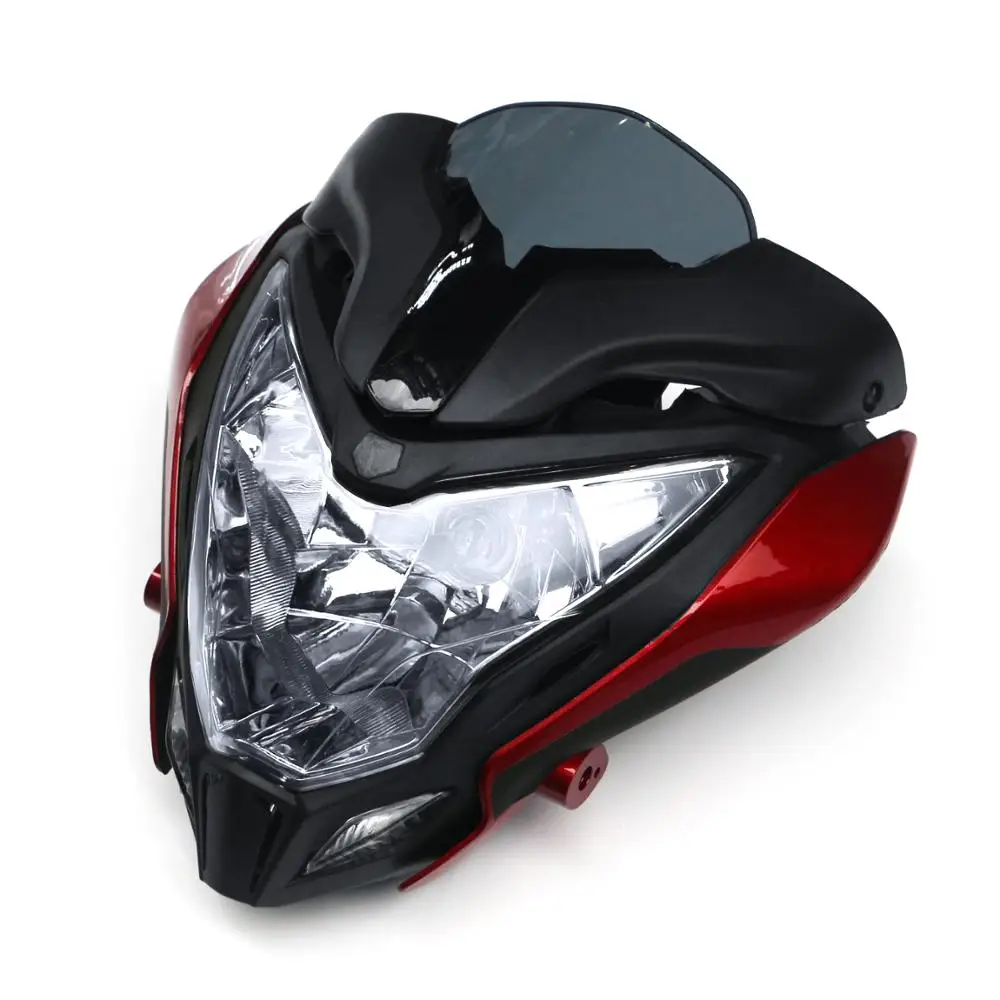 Motorcycle Led Head Light Lamp Fit for BAJAJ Pulsar 150 200 PULSAR150 PULSAR200 Headlight Headlamp Assembly Turn Signal Fender