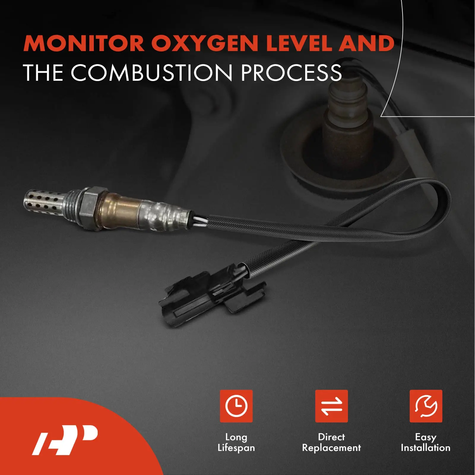A-Premium O2 Oxygen Sensor for Argo Avenger 8x8 Hunt Master R Conquest 8x8 XTi 2017-2018