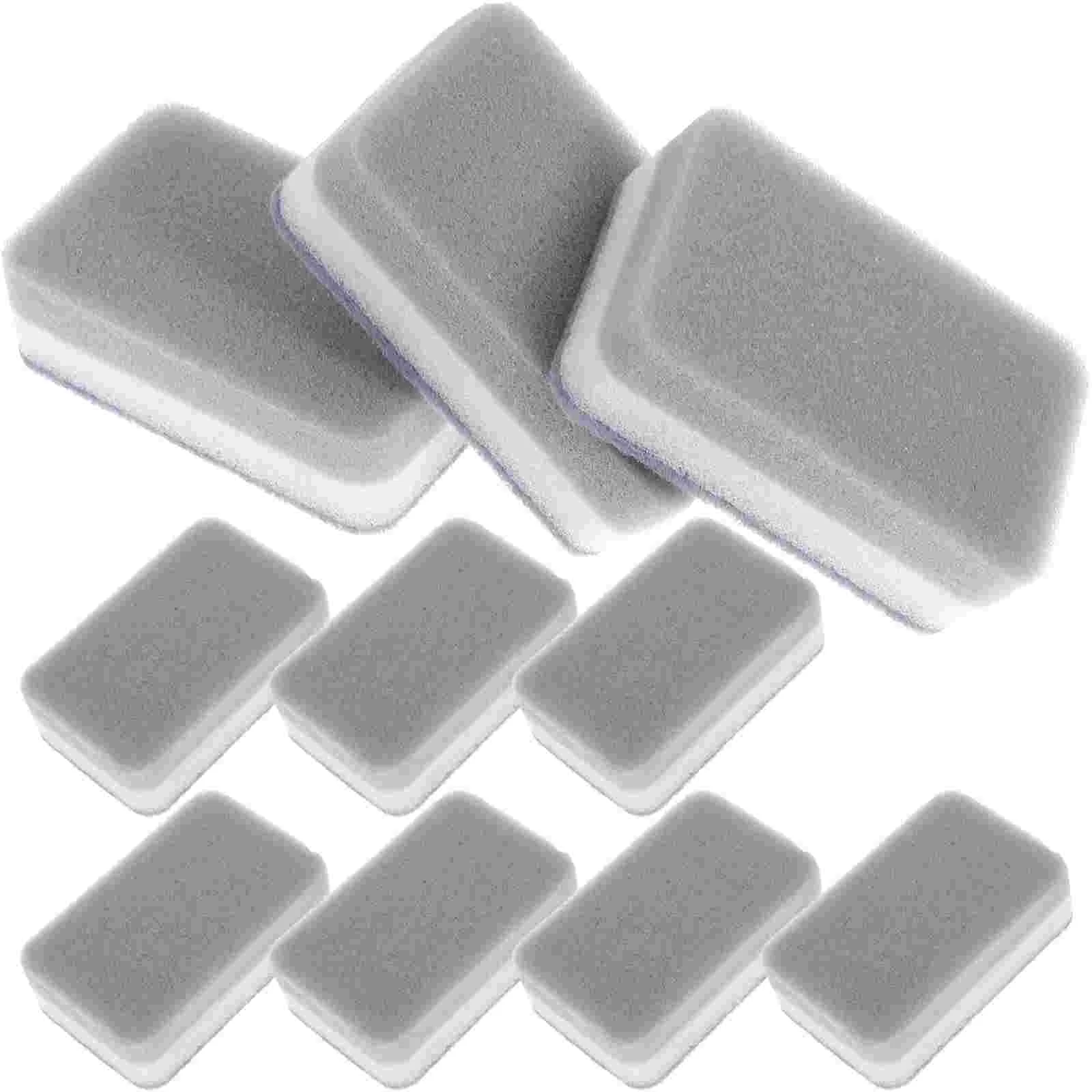 

10 Pcs Cleaning Pad Three-Layer Scouring Sponge Dad Cleaner Sponges Dish Washing Brush