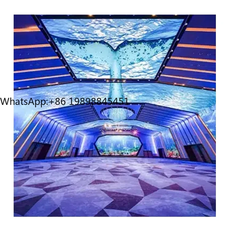 高速設置接着剤 超薄型LEDスクリーンディスプレイガラスフィルム ガラス窓壁用LEDディスプレイ