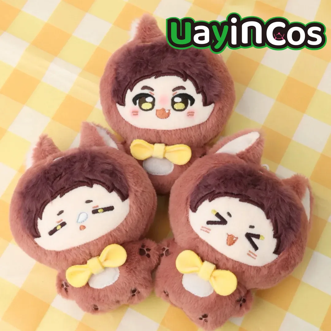In Stock Love and Deepspace Valko Wolf Ear Pajama Wolf Stuffed 10cm Plushies Doll Keychain Bag Pendant Clothes Anime Game Toy