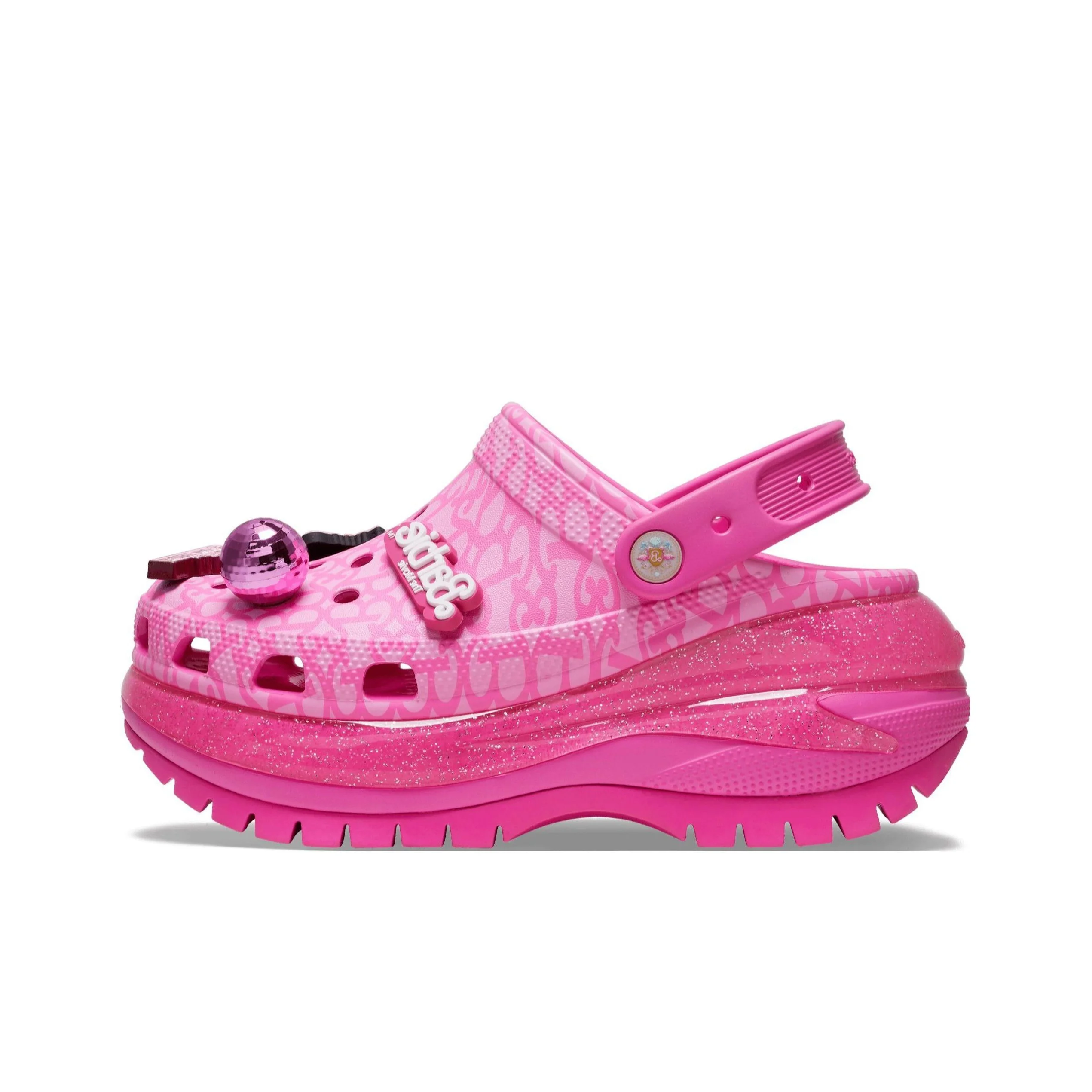 

Crocs Classic Mega Crush Clog 'Barbie The Movie Electric Pink' 209244-6QQ